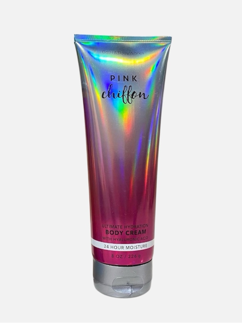 Pink Chiffon Bath & Body Works Body Cream Vanilla Jasmine Pear Orchid Musk Aloe